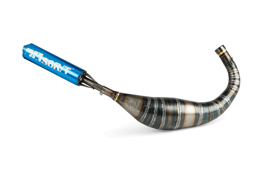 Beta RR SM 50 2T - Exhaust R/T 80-90 Blue