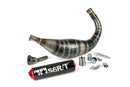 Keeway SM 50 2T - Auspuff R/T 80–90 Schwarz / Rot