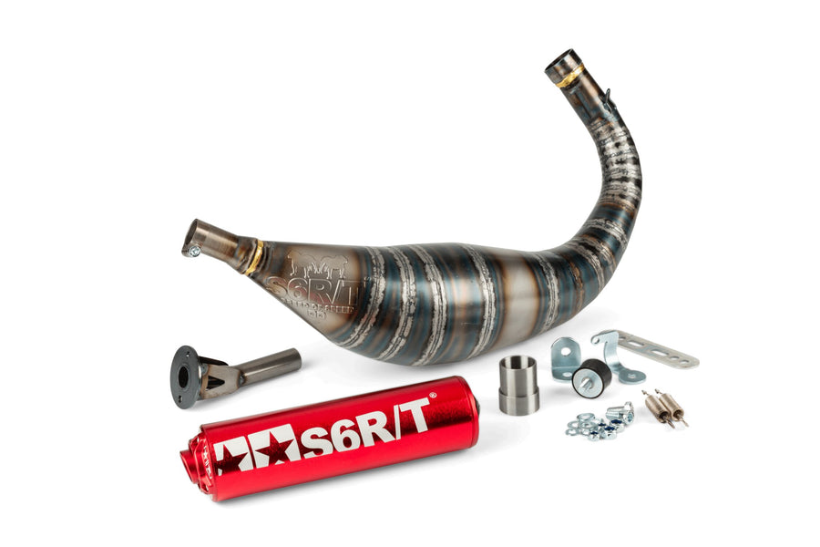 Keeway SM 50 2T - Auspuff R/T 80-90 Rot