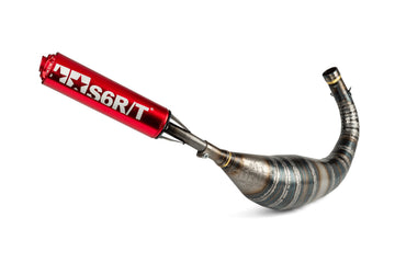 Beta RR SM 50 2T - Exhaust R/T 80-90 Red