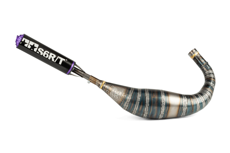 Beta RR SM 50 2T - Exhaust R/T 90-100 Black/Purple