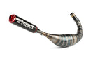 Fantic XE 50 2T - Auspuff R/T 90-100 Schwarz/Rot