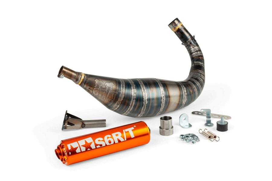 Keeway SM 50 2T - Auspuff R/T 90-100 Orange