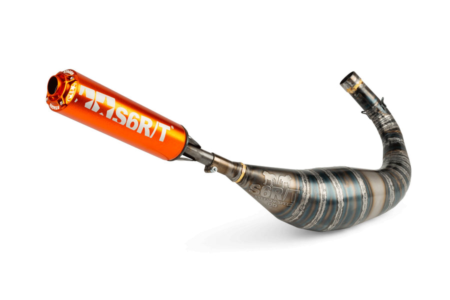 Fantic XE 50 2T - Auspuff R/T 90-100 Orange