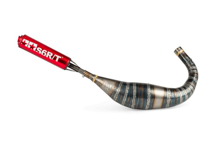 Fantic XE 50 2T - Auspuff R/T 90-100 Rot