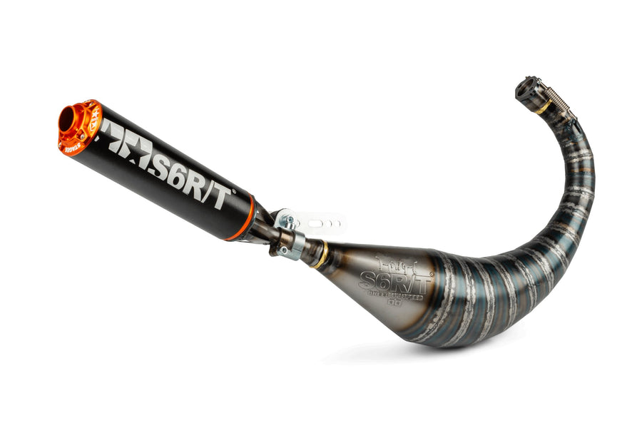 Derbi Senda DRD Racing SM 50 2T D50B0 [2012–] - Exhaust R/T 70-80 Black Orange