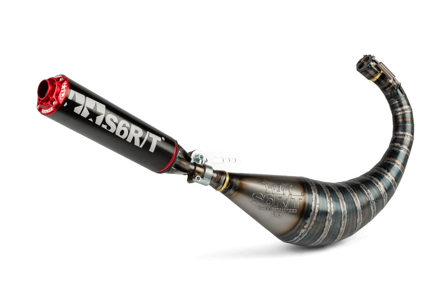 Aprilia RX Enduro 50 2T D50B0 [2007–] - Auspuff R/T 70-80 Schwarzrot