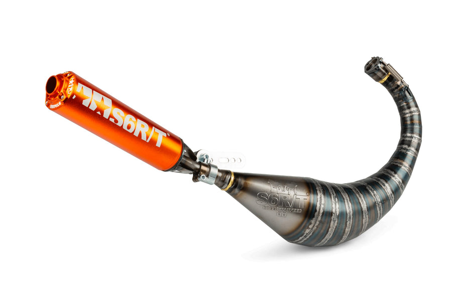 Derbi Senda DRD X-Treme SM '10 - '17 50 2T D50B0 - Auspuff R/T 70-80 Orange