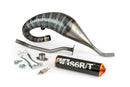 Derbi Senda DRD X-Treme SM '10 - '17 50 2T D50B0 - Auspuff R/T Hoch Schwarzorange