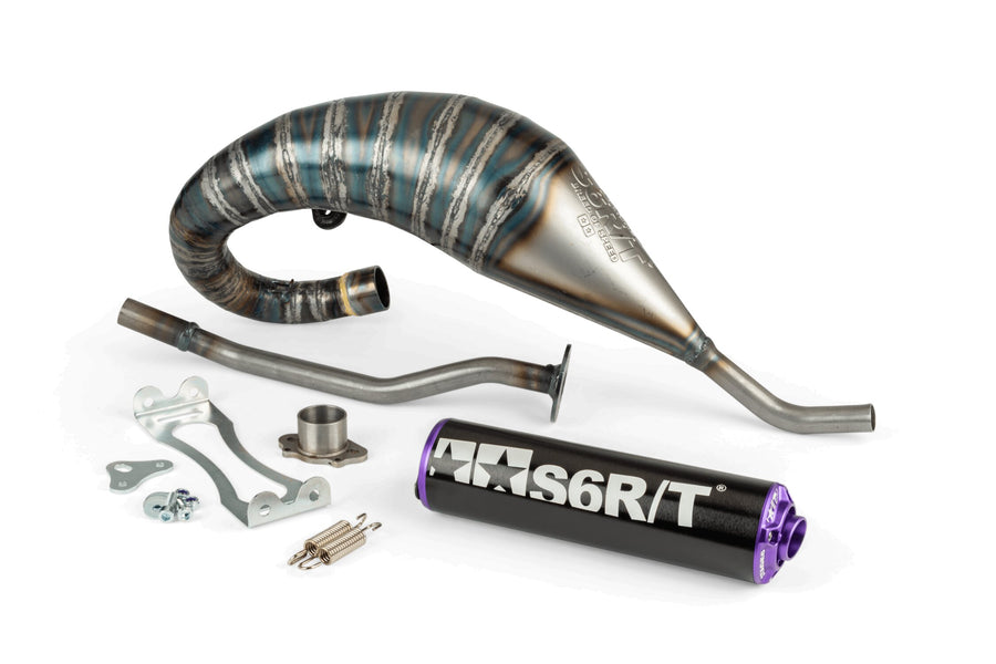 Gilera SMT SM 50 2T D50B0 [2011–2012] - Auspuff R/T Hoch Schwarzlila
