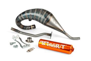 Derbi Senda DRD Racing SM 50 2T D50B0 [2012–] - Auspuff R/T Hoch Orange