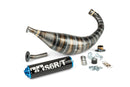 Derbi Senda X-Race SM '05 - '10 50 2T D50B0 - Auspuff 80-90 Schwarz / Blau