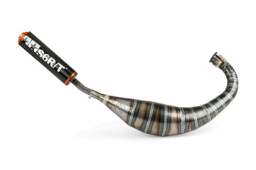 Aprilia RX 50 2T D50B1 [2006–] - Exhaust 80-90 Black / Orange