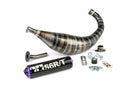 Derbi Senda DRD X-Treme SM '10 - '17 50 2T D50B0 - Auspuff 80-90 Schwarz / Lila
