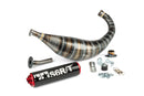 Derbi Senda DRD X-Treme SM '10 - '17 50 2T D50B0 - Auspuff 80-90 Schwarz / Rot