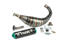 Aprilia SX SM 50 2T D50B0 [2007–] - Auspuff 80-90 Schwarz / Türkis