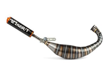Derbi Senda DRD X-Treme SM '10 - '17 50 2T D50B0 - Auspuff R/T Schwarz Orange