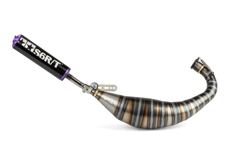 Derbi Senda DRD X-Treme SM '10 - '17 50 2T D50B0 - Auspuff R/T Schwarz Lila