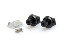SUZUKI DL 800 V-STROM [2025] – Adapter passenger footrest rubber pad – black-2