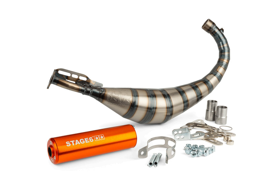 Beta RR Track 50 2T - Exhaust Streetrace 80-90 Orange