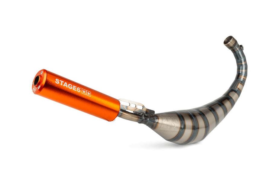 Beta RR Track 50 2T - Exhaust Streetrace 80-90 Orange