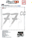 Aprilia RX Factory 50 2T - Engine pack Big Racing 77ccm