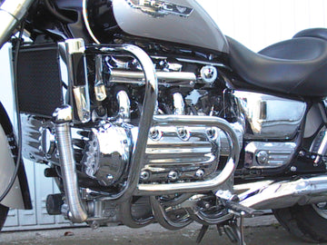 Honda F6C (Valkyrie) [1996-2001] - protective bar, large version made of tube 30 mm, 2 tlg., With cylinder head protection