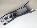Porsche Panamera Turbo [2010] - Center console front black leather armrest-6