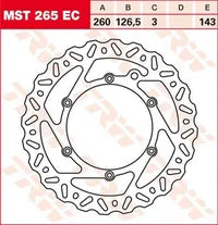 Husaberg TE 300 [2014] - Oversize Wave brake disc kit off-road front – picture 9