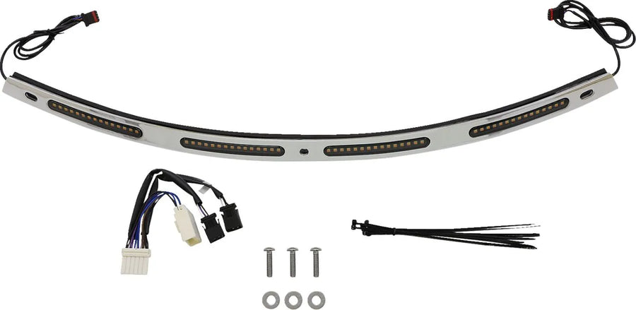 harley davidson flhtcui [CUSTOM DYNAMICS] - Genesis® 4 Dynamic LED Batwing Windshield Trim
