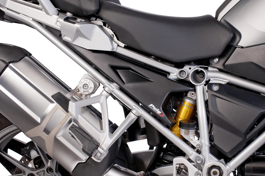 BMW R 1200 GS Adventure [2018] - side cover | Matt black | PUIG 7518J