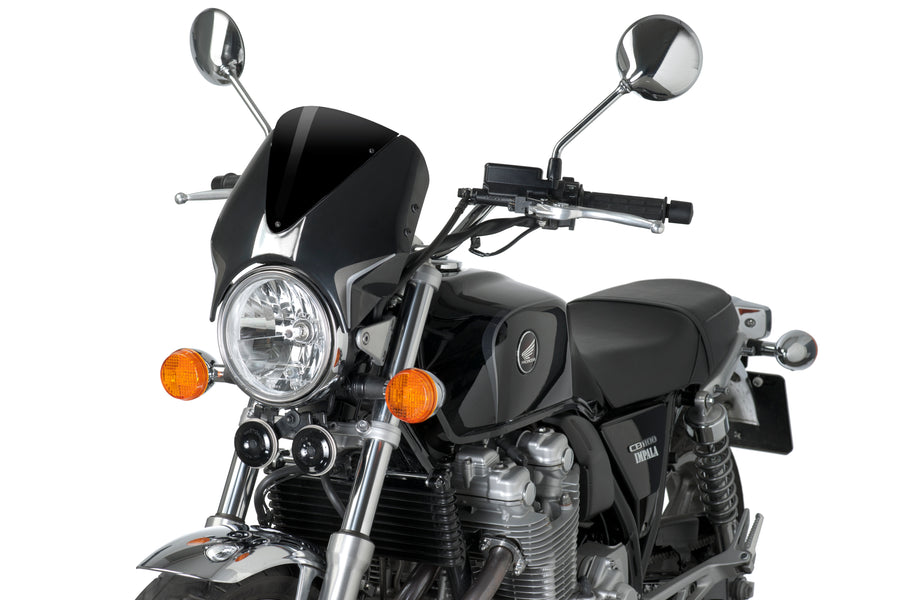 HONDA CB 1100 [2014] – RetroVision windshield visor – heavily tinted