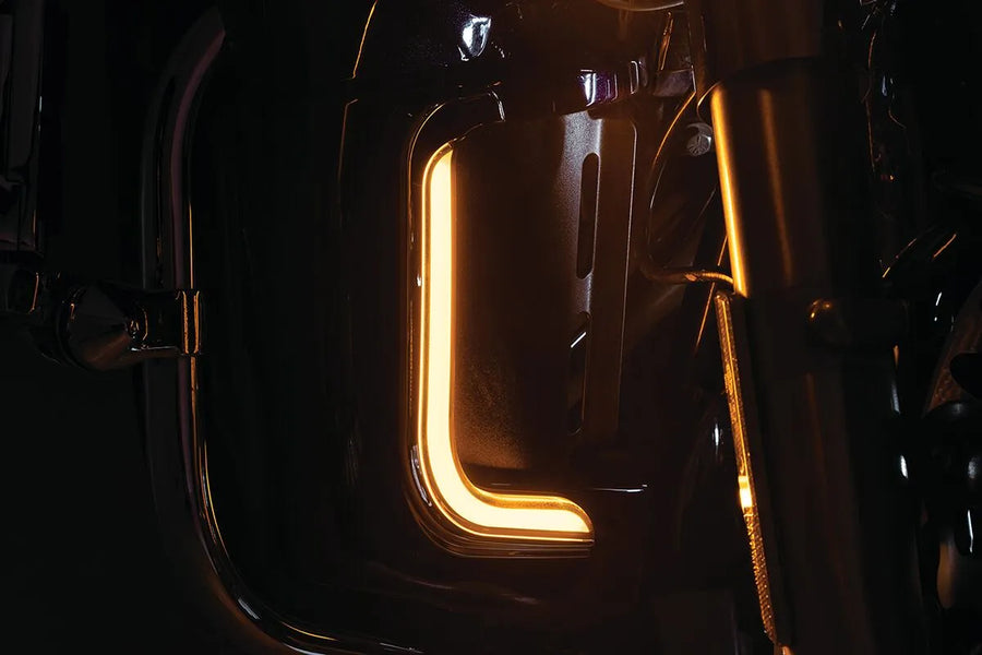 Harley-Davidson Ultra Limited Flhtk [Kuryakyn]-ornamental lights for lower cladding