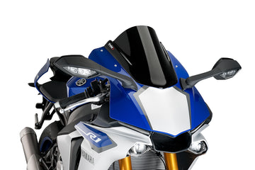 YAMAHA YZF-R1M [2016] - Z-Racing screen | Carbon look | PUIG 7648C