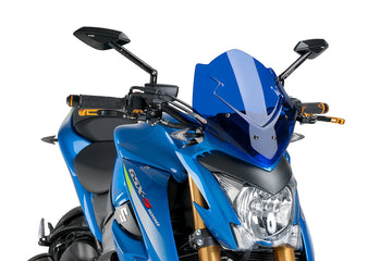 SUZUKI GSX-S 1000 [2020] - New Generation Sport Windshield | Blue | PUIG 7653A