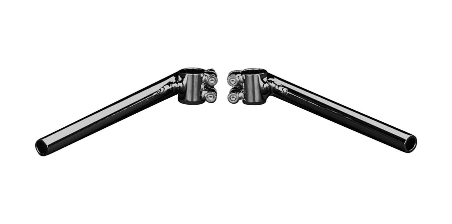 Handing Ø 22 (7/8 ") - handlebar fum with clamp -wide Ø 35 mm, black