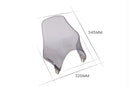 KAWASAKI W 230 [2025] – Naked fairing windshield – tinted-4
