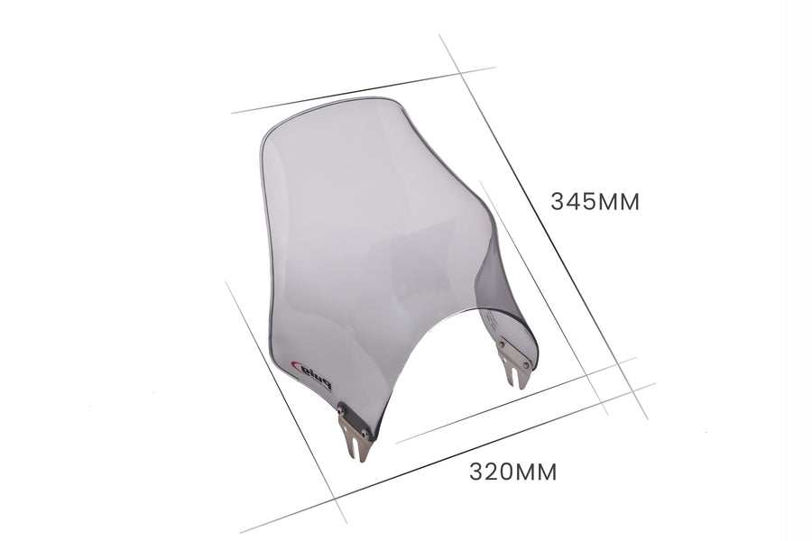 KAWASAKI W 230 [2025] – Naked fairing windshield – black