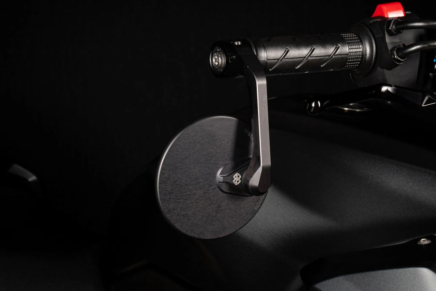 bmw r 18 [GILLES TOOLING] – Moon handlebar end mirror round M12