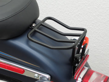 Harley Davidson Softail (Twin Cam 96b) Fat Boy (FLSTF/FLSTFI) 2007-2011 and 2012-2017 [2007-2011]-Rearack, Schwarz