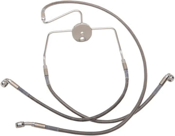 Harley Davidson Flhri [DRAG SPECIALTIES] – Edelstahl-Bremsleitungs-Kit, verlängert