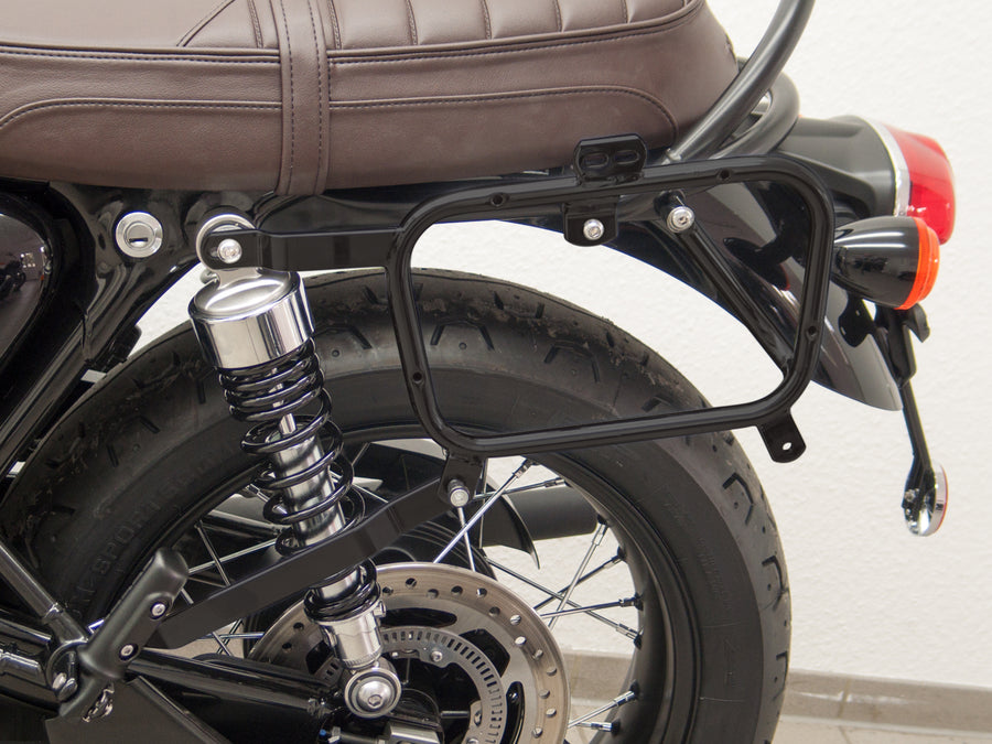 Triumph Bonneville T 120 [2016-2020] - side carrier for Givi/Kappa (Monokey) Case, black