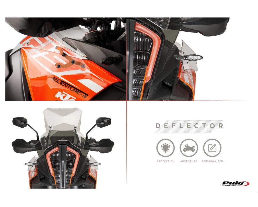 KTM 1290 SUPER ADVENTURE T [2023] – Upper Deflector – Transparent
