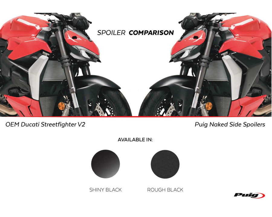 DUCATI STREETFIGHTER V2 [2024] – Naked fairing windshield side