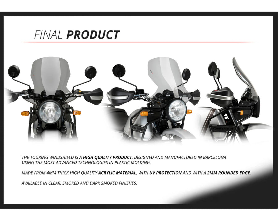 ROYAL ENFIELD HIMALAYAN 410 [2023] – Touring Screen – Tinted