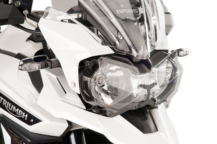 TRIUMPH TIGER 1200 XRX LOW [2017] – Headlight protection – Transparent