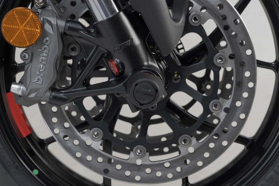 ducati diavel 1200 [SW-MOTECH] – front wheel axle protection set