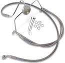 Harley Davidson Flhr [DRAG SPECIALTIES] – Edelstahl-Bremsleitungs-Kit, verlängert