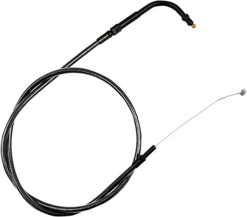 Harley-davidson Road Glide ST [LA CHOPPERS] – Midnight Braided Throttle Cable for Handlebars