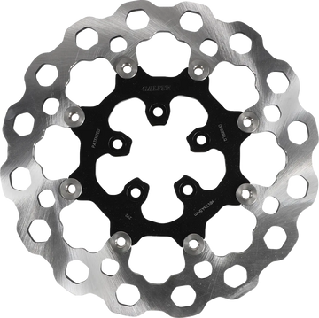 Harley-Davidson XL 1200 C Sportster Custom [2020] - Cubiq™ brake disc - surface: black, chrome - image 1